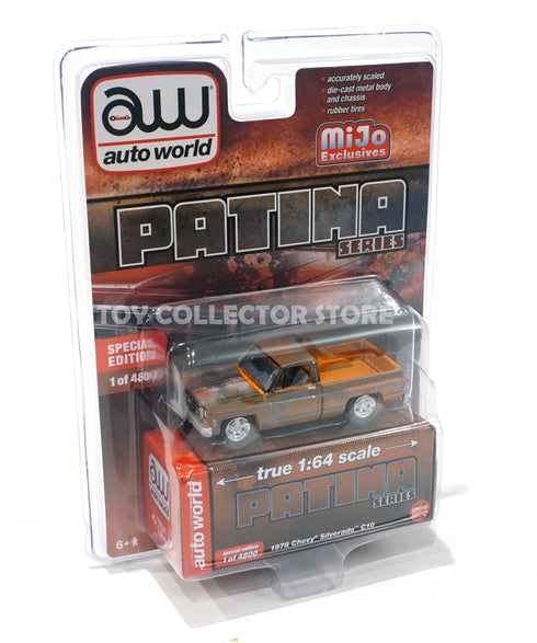Auto World Patina Series 1978 Chevy Silverado C10 Diecast